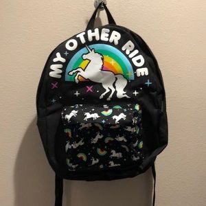 Hot Topic Unicorn Backpack